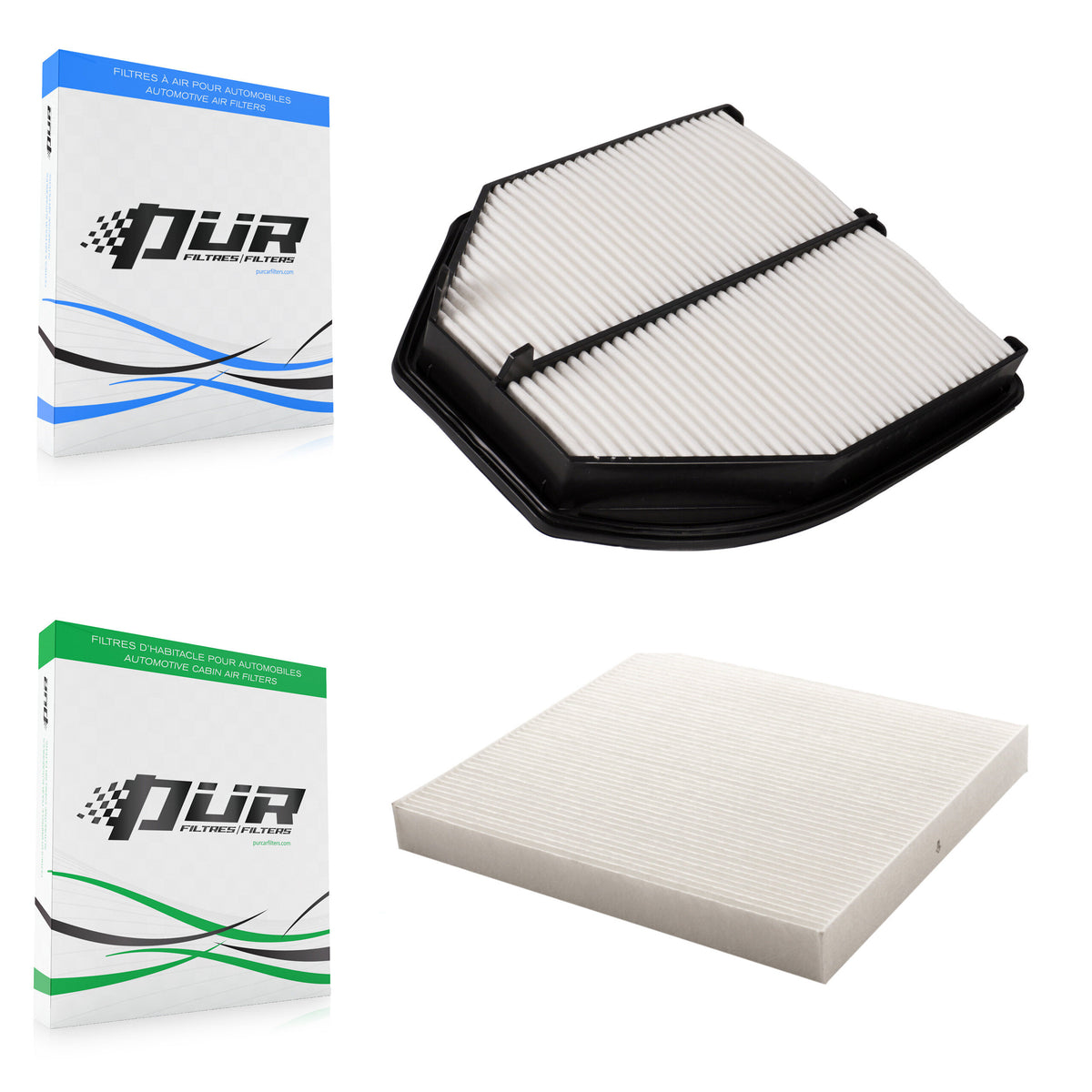 1x Air + 1x Cabin Filter (2 Total) Kit For 2016-2022 Acura ILX KFL-100204