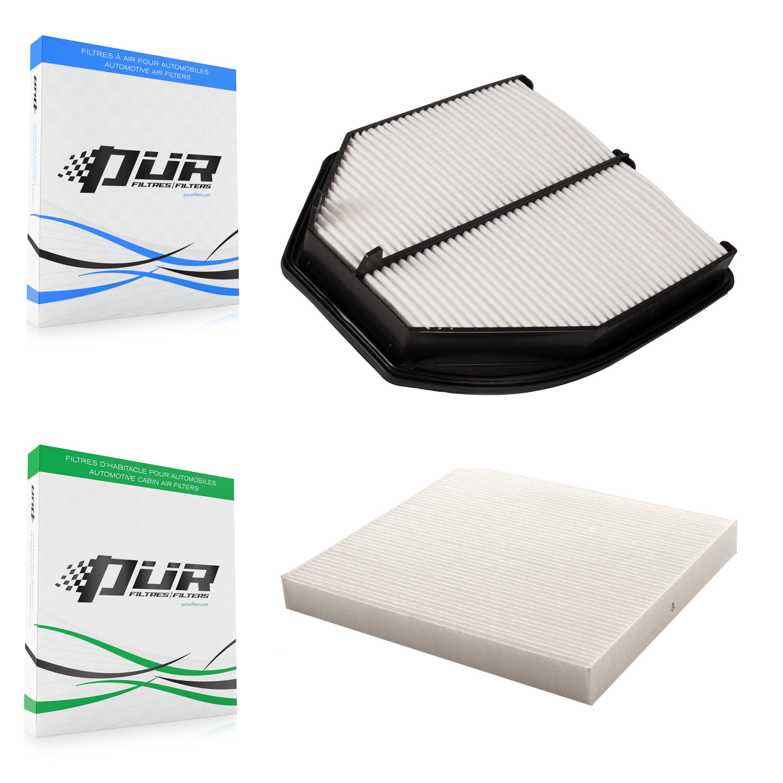 1x Air + 1x Cabin Filter (2 Total) Kit For 2016-2022 Acura ILX KFL-100204