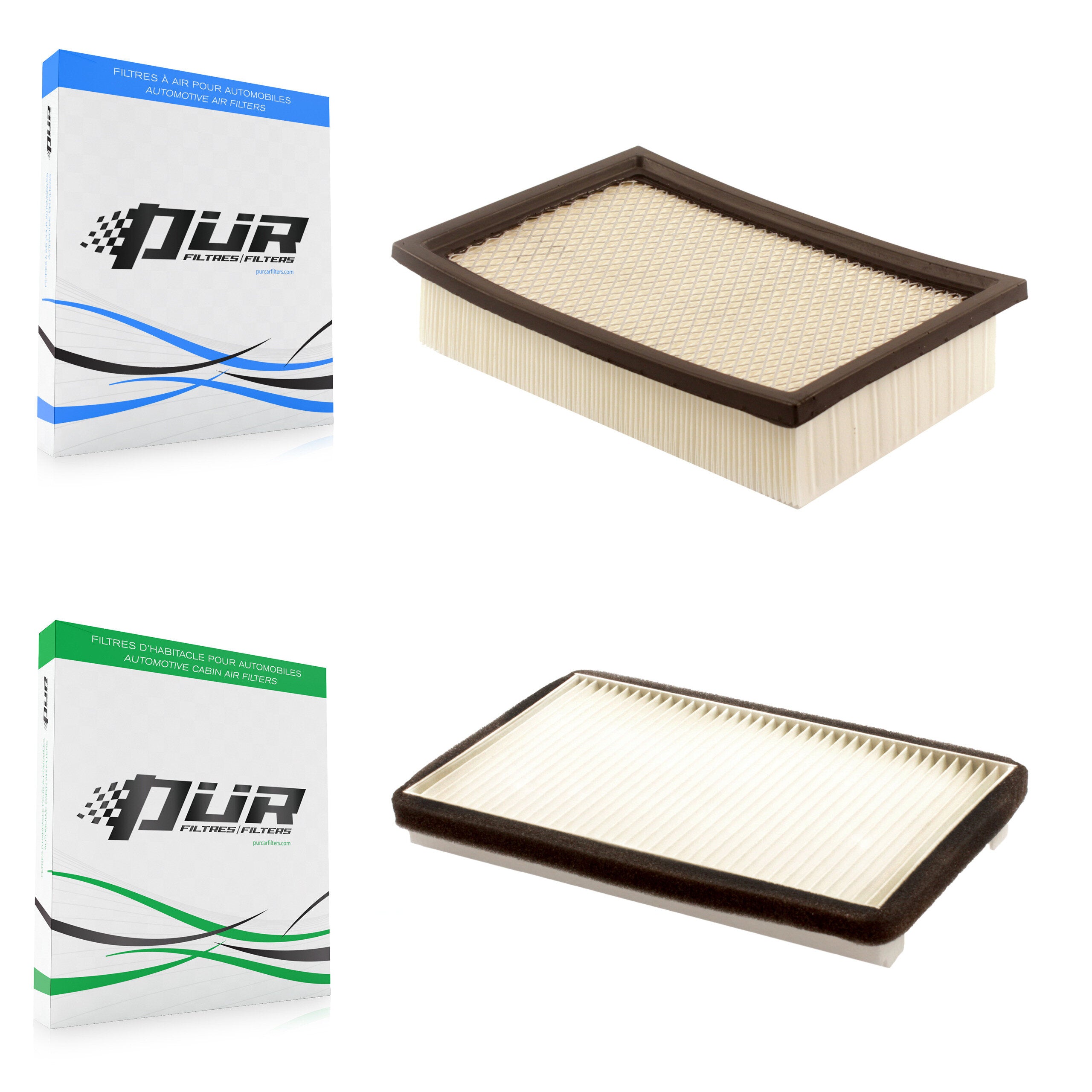 1x Air + 1x Cabin Filter (2 Total) Kit For Ford Escape Mazda Tribute Mercury Mariner KFL-100206