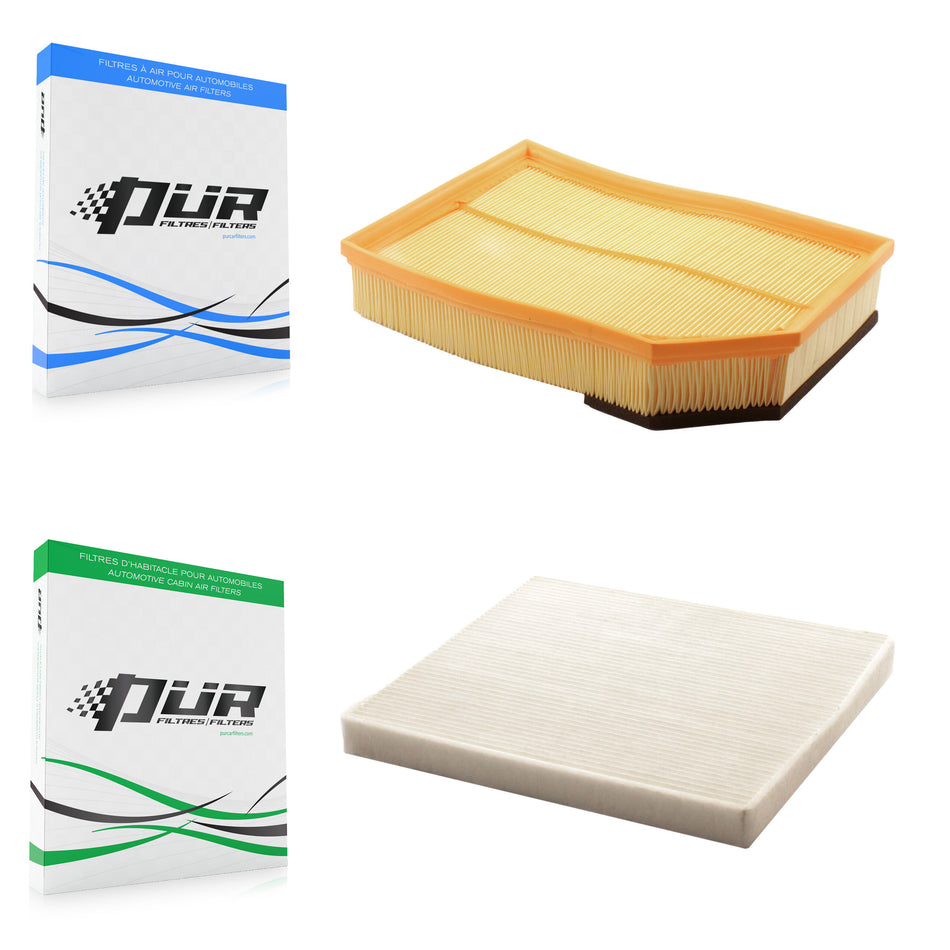 1x Air + 1x Cabin Filter (2 Total) Kit For Volvo XC90 KFL-100214
