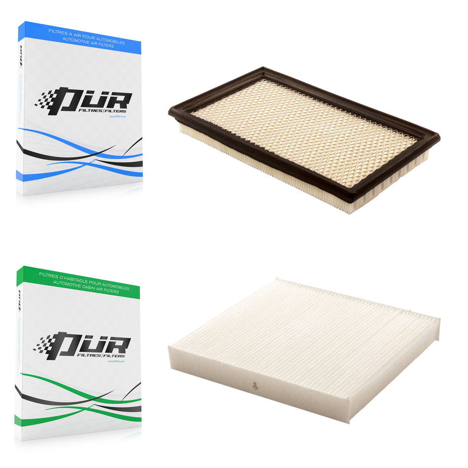 1x Air + 1x Cabin Filter (2 Total) Kit For Nissan INFINITI Altima X-Trail G35 Sentra FX35 KFL-100226