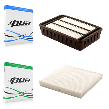 1x Air + 1x Cabin Filter (2 Total) Kit For Mitsubishi Lancer Outlander Sport RVR KFL-100228