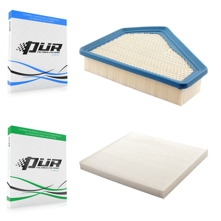 1x Air + 1x Cabin Filter (2 Total) Kit For Cadillac CTS KFL-100239