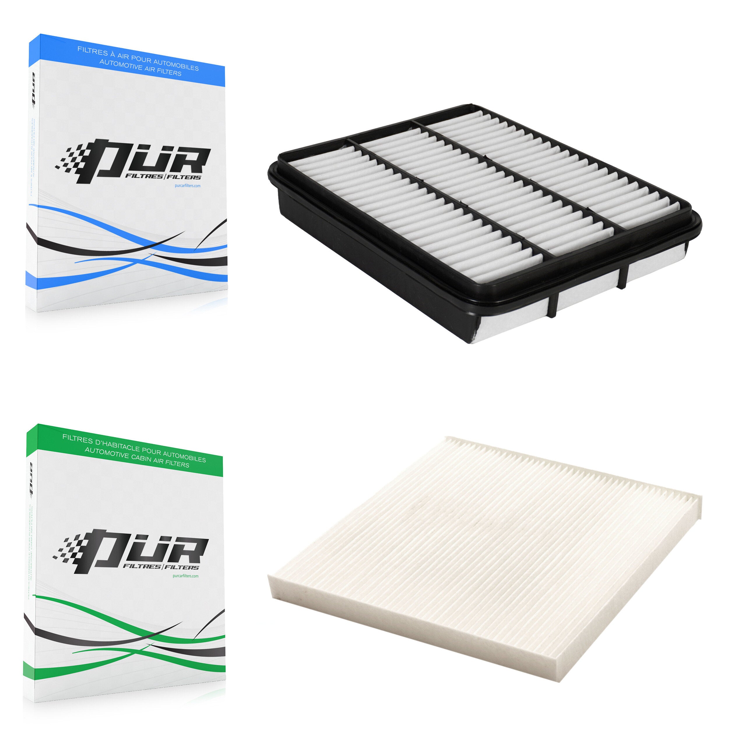 1x Air + 1x Cabin Filter (2 Total) Kit For 2010 Toyota 4Runner 2.7L KFL-100241