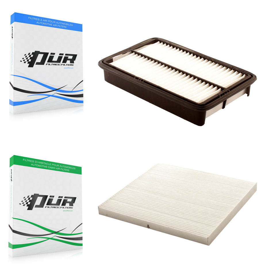 1x Air + 1x Cabin Filter (2 Total) Kit For 2002 Toyota Corolla KFL-100248