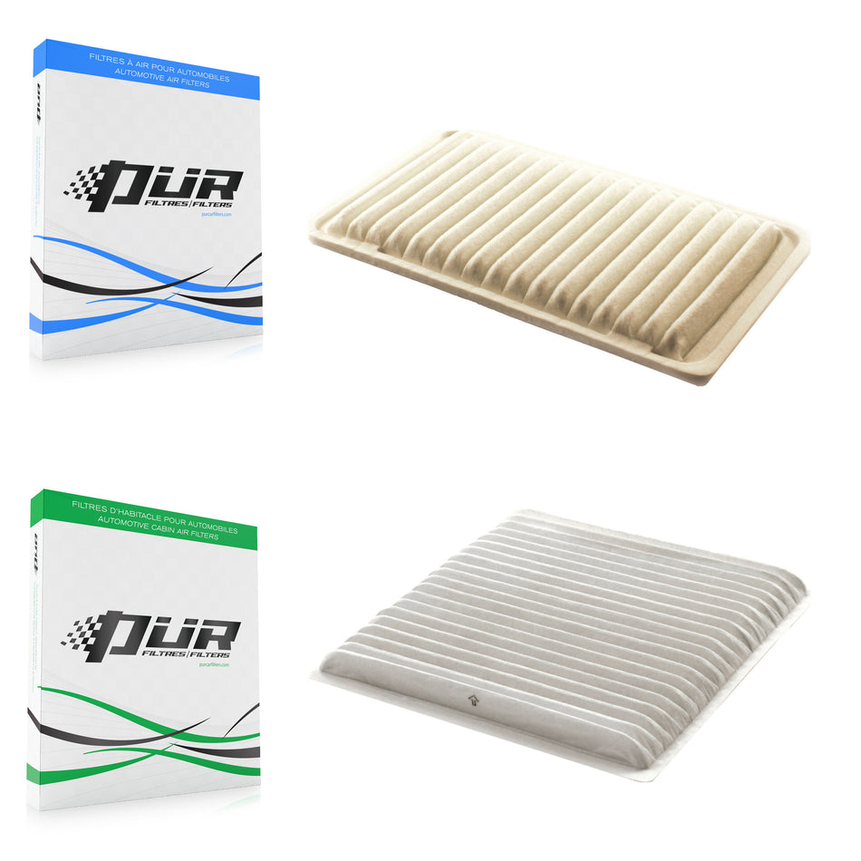 1x Air + 1x Cabin Filter (2 Total) Kit For Toyota Sienna KFL-100254