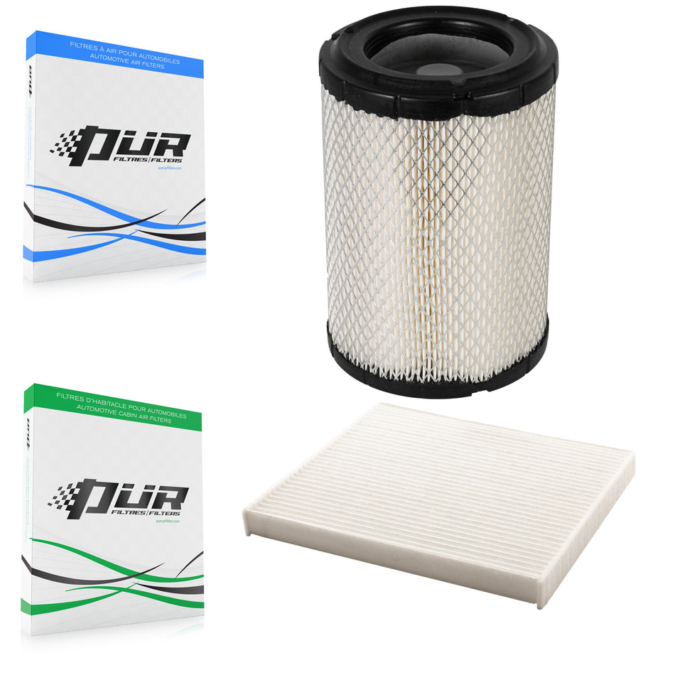 1x Air + 1x Cabin Filter (2 Total) Kit For 2005-2007 Chevrolet Cobalt 2.0L KFL-100268