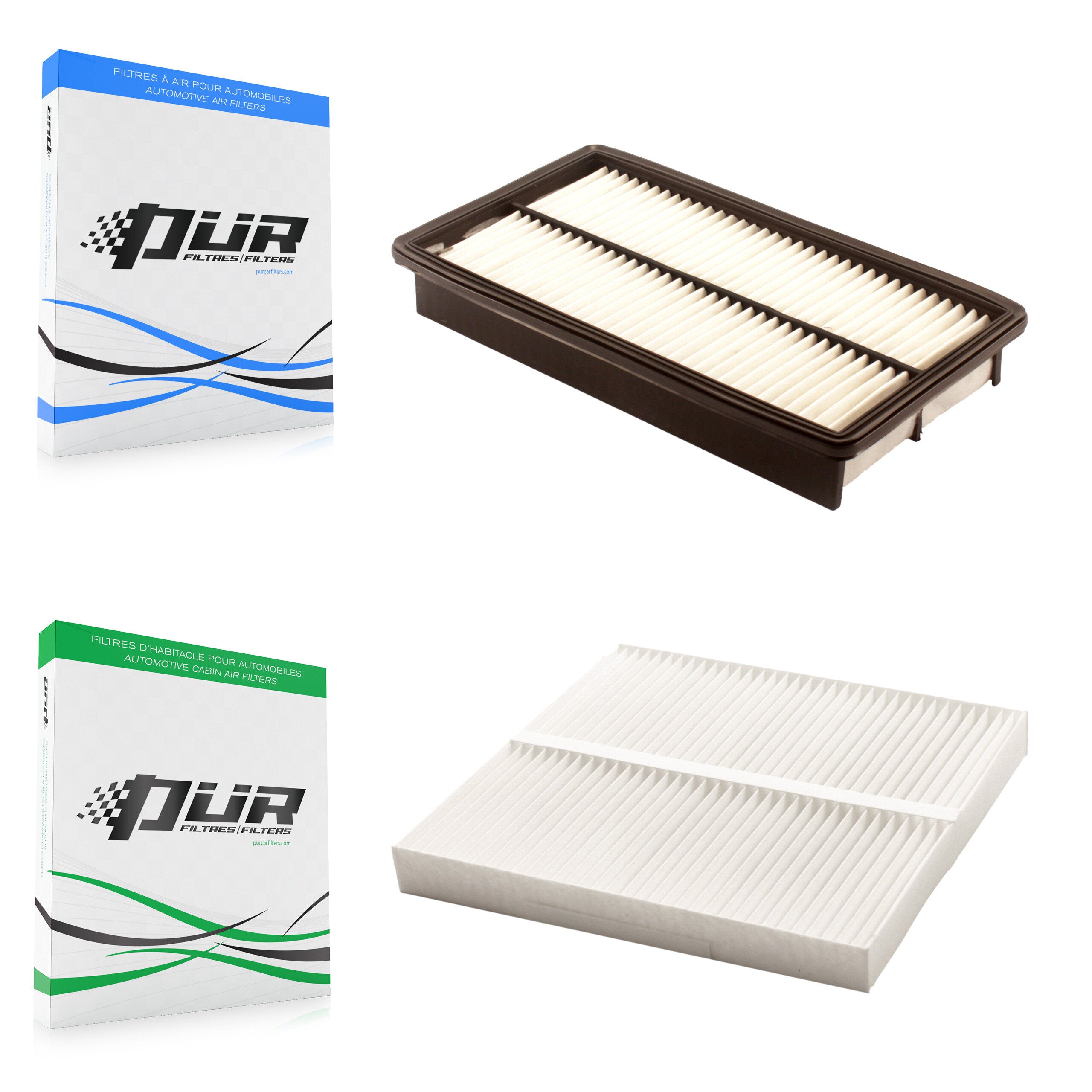 1x Air + 1x Cabin Filter (2 Total) Kit For Mazda 6 KFL-100294