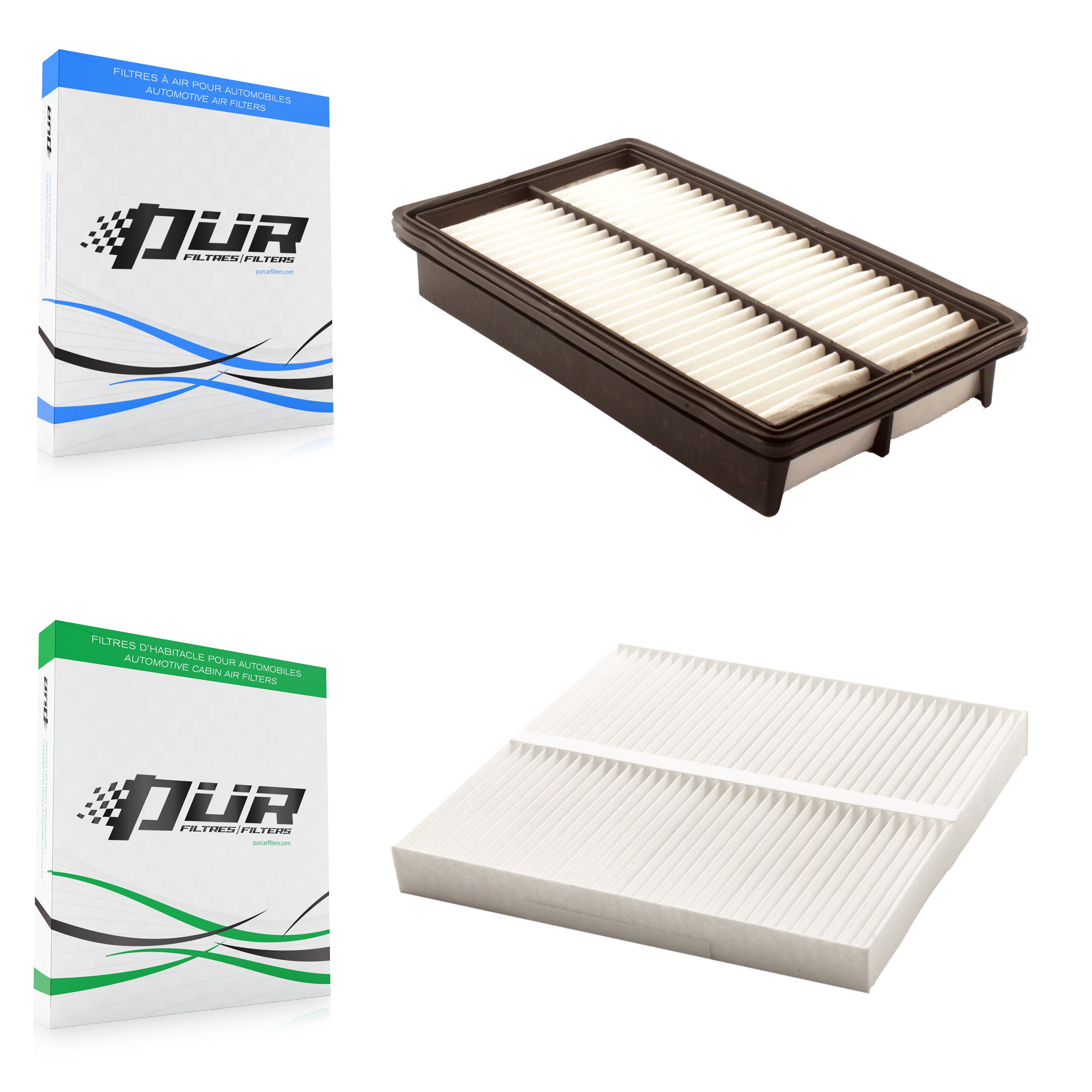 1x Air + 1x Cabin Filter (2 Total) Kit For 2003-2008 Mazda 6 3.0L KFL-100295