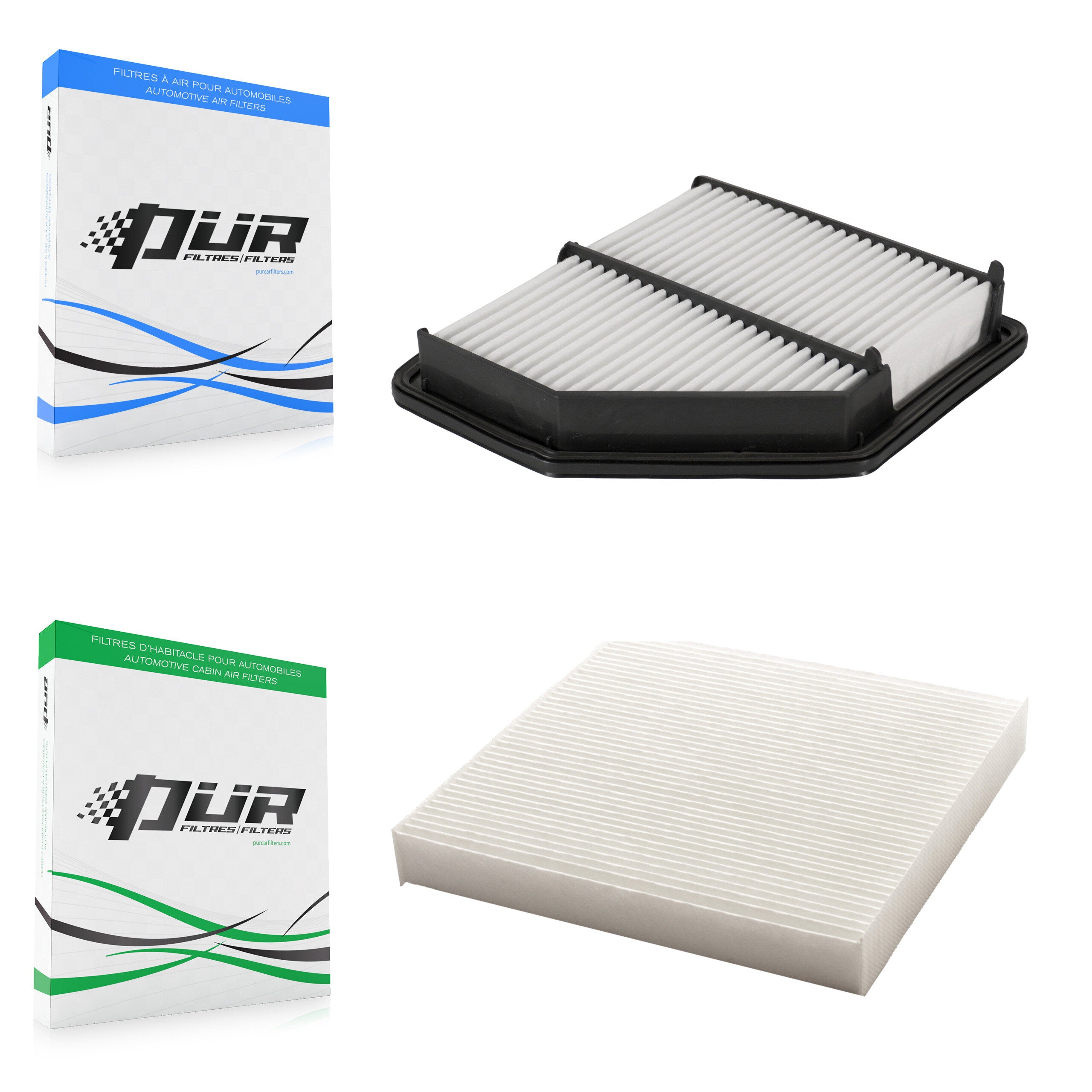 1x Air + 1x Cabin Filter (2 Total) Kit For 2016-2022 Honda HR-V KFL-100302