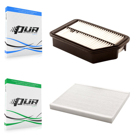 1x Air + 1x Cabin Filter (2 Total) Kit For Hyundai Elantra Kia Forte GT Rondo Forte5 Koup KFL-100339