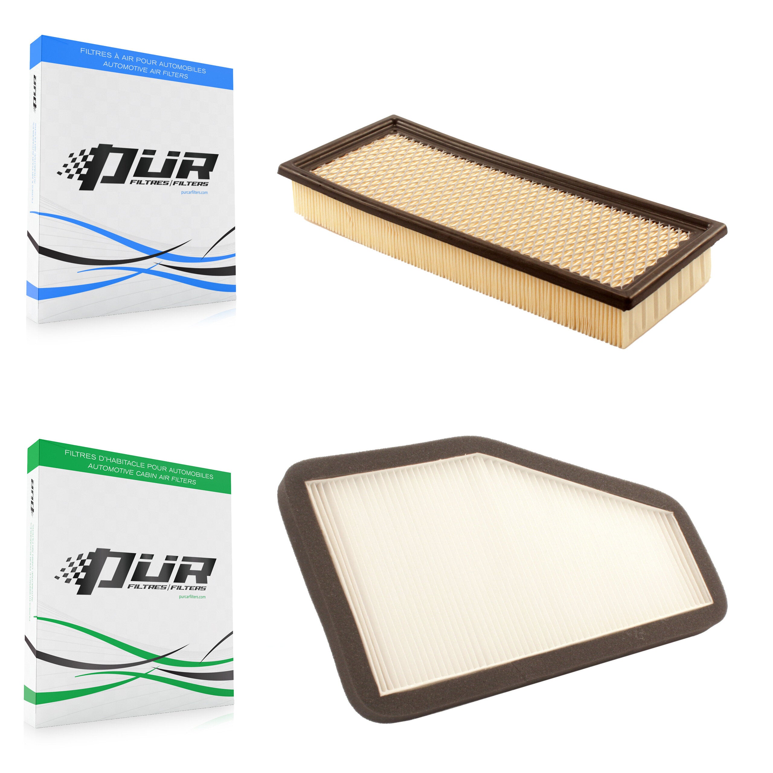 1x Air + 1x Cabin Filter (2 Total) Kit For Ford Escape Mazda Tribute Mercury Mariner KFL-100341