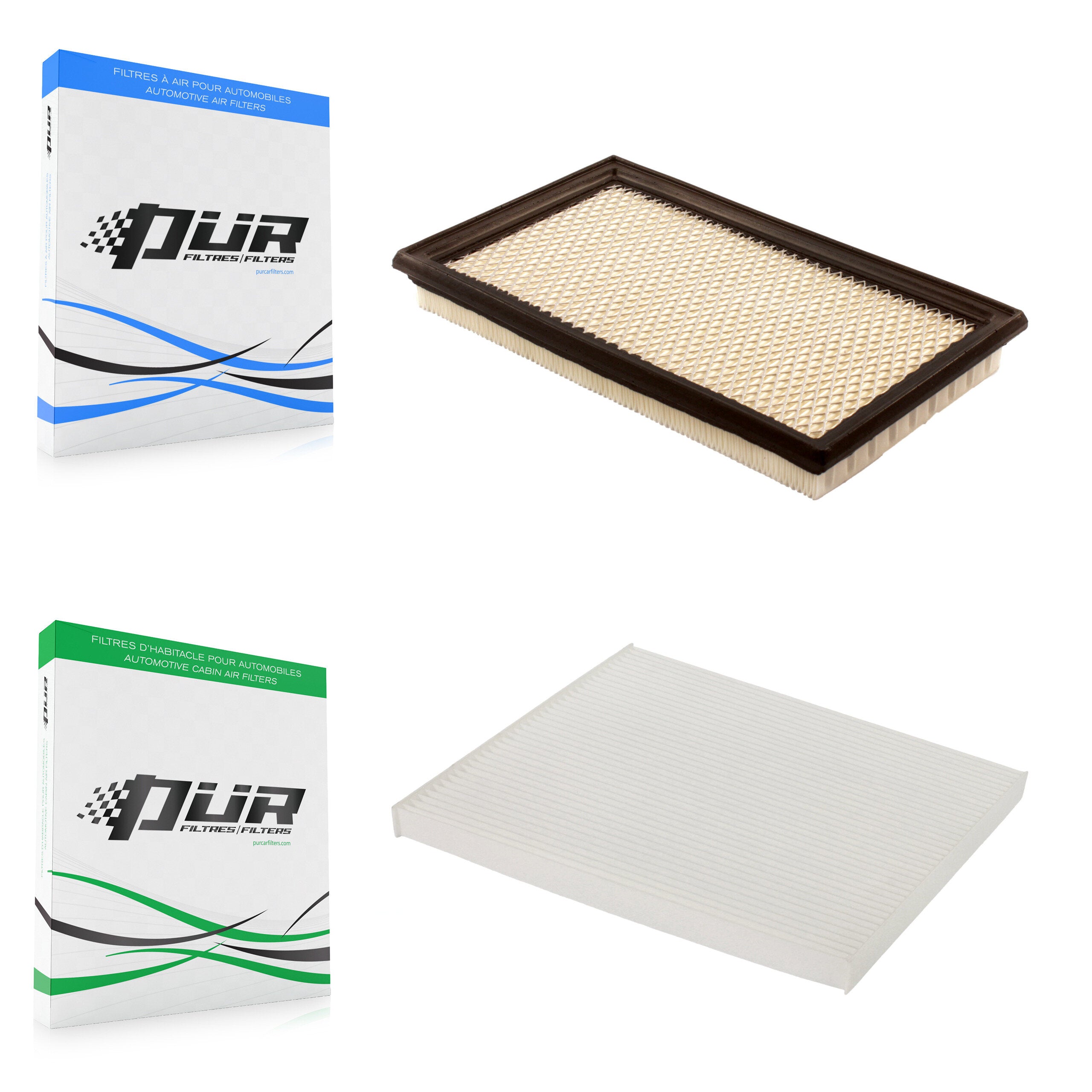 1x Air + 1x Cabin Filter (2 Total) Kit For Nissan Murano Pathfinder Altima INFINITI QX60 KFL-100345