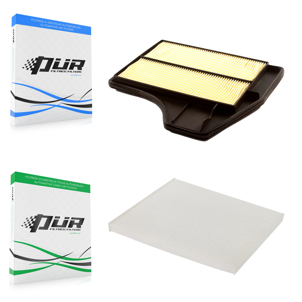 1x Air + 1x Cabin Filter (2 Total) Kit For Nissan Altima KFL-100346