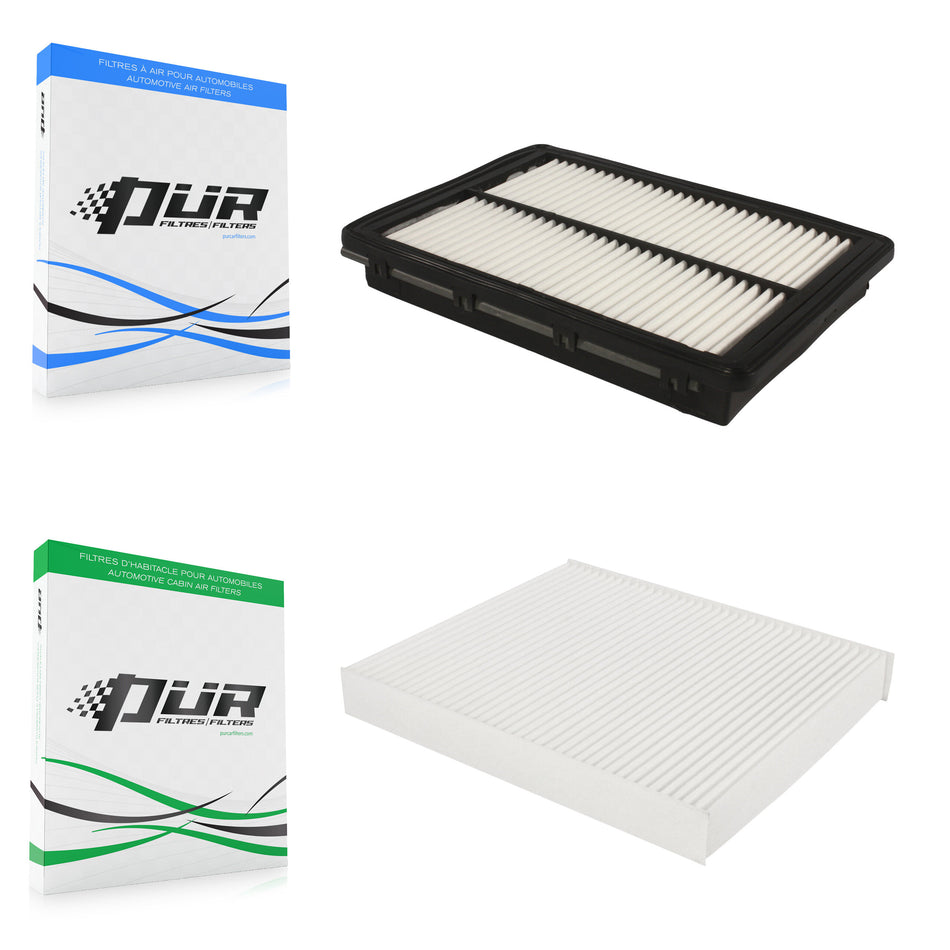 1x Air + 1x Cabin Filter (2 Total) Kit For Hyundai Sonata KFL-100359