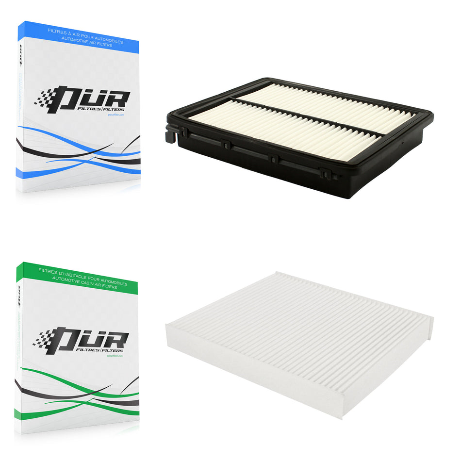 1x Air + 1x Cabin Filter (2 Total) Kit For Hyundai Sonata KFL-100360