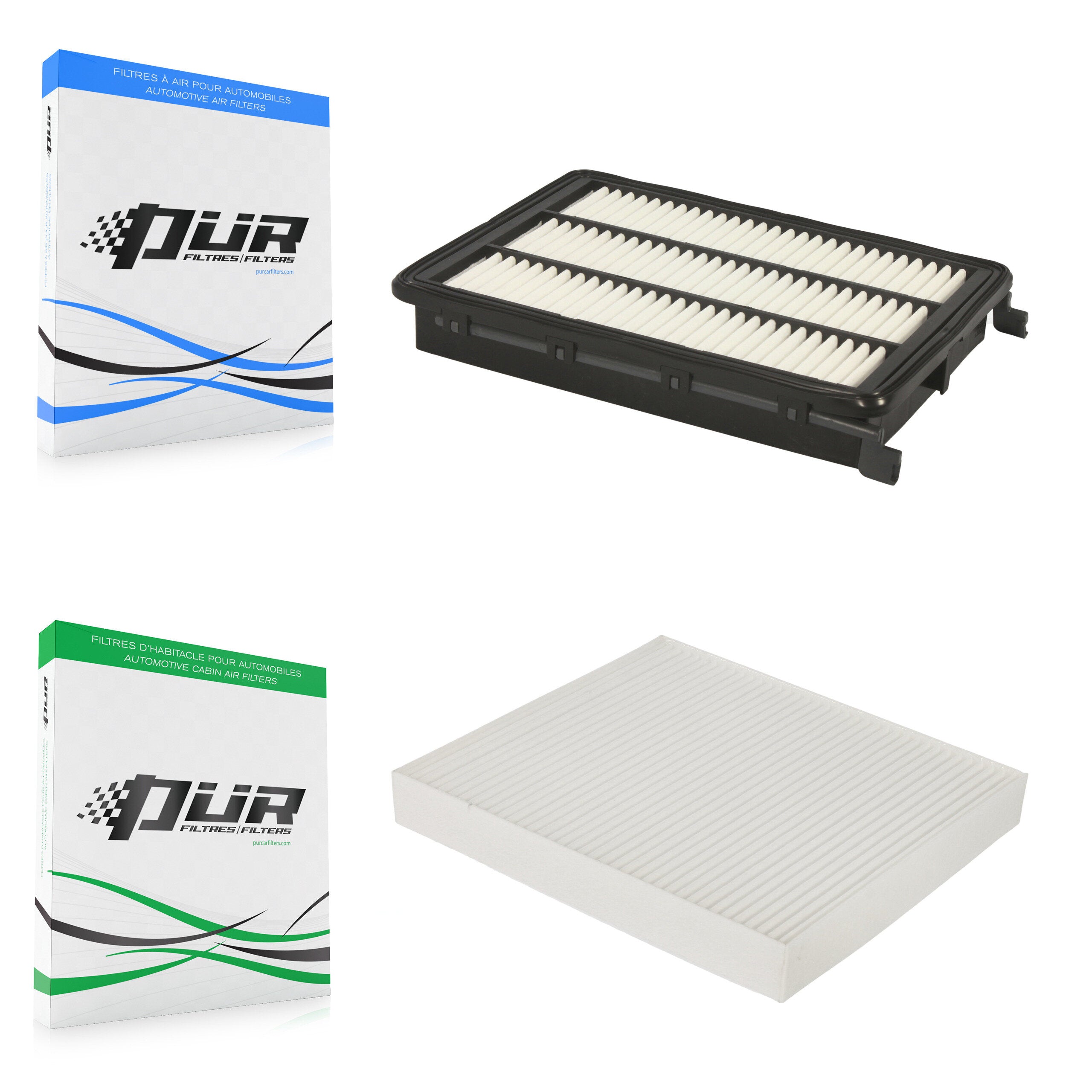 1x Air + 1x Cabin Filter (2 Total) Kit For Hyundai Tucson Kia Sportage KFL-100365