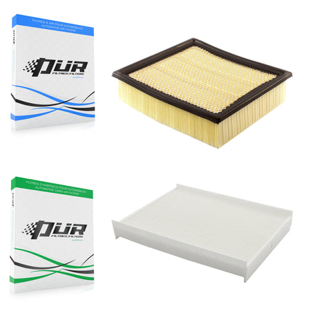 1x Air + 1x Cabin Filter (2 Total) Kit For Ford F-150 Expedition Lincoln Navigator KFL-100367