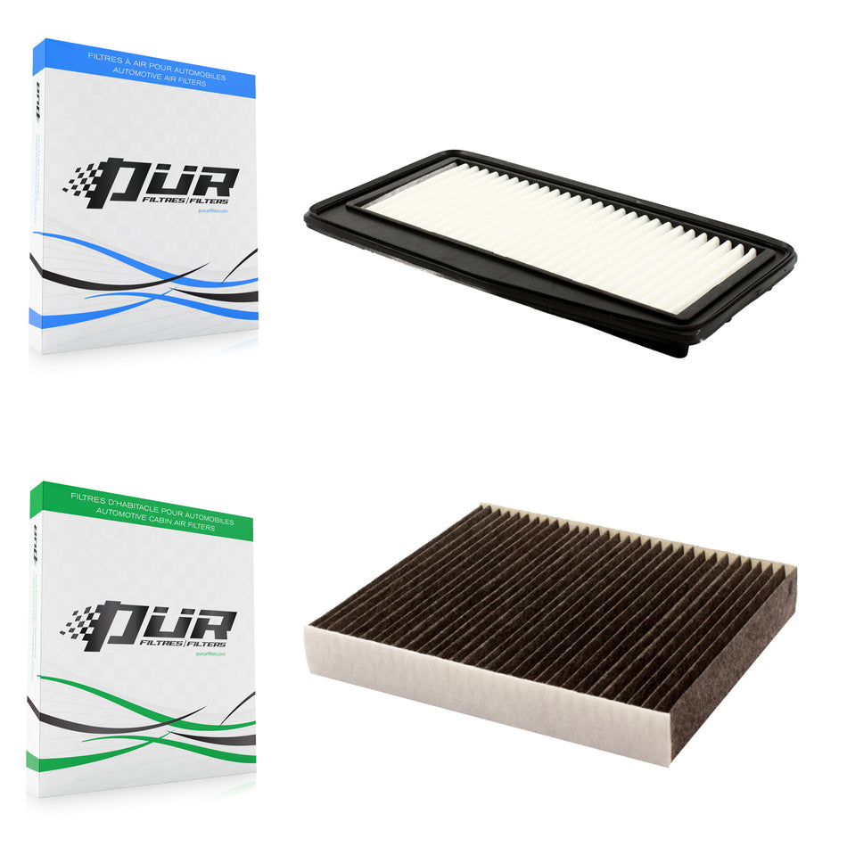 1x Air + 1x Cabin Filter (2 Total) Kit For Chevrolet Spark KFL-100372