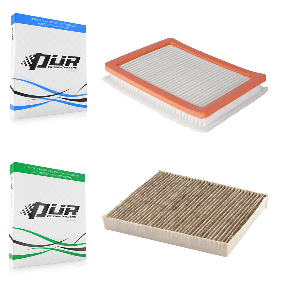 1x Air + 1x Cabin Filter (2 Total) Kit For 2018-2025 Chevrolet Equinox GMC Terrain KFL-100386