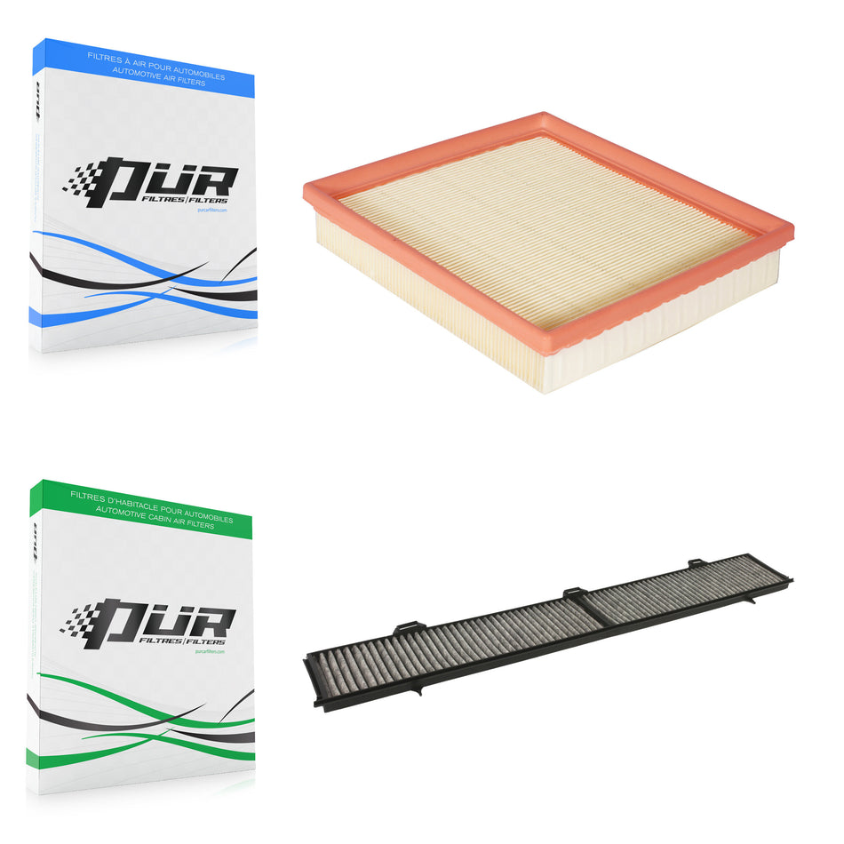 1x Air + 1x Cabin Filter (2 Total) Kit For 2012 BMW 328i xDrive KFL-100399