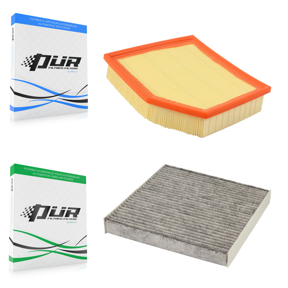 1x Air + 1x Cabin Filter (2 Total) Kit For Lexus IS300 IS350 IS250 GS350 RC350 RC300 KFL-100403