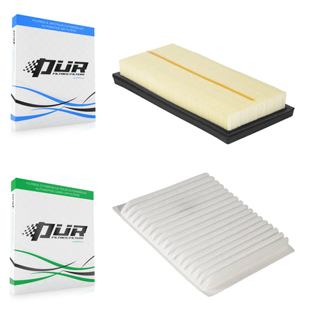 1x Air + 1x Cabin Filter (2 Total) Kit For Mitsubishi Mirage G4 KFL-100407