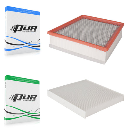 1x Air + 1x Cabin Filter (2 Total) Kit For GMC Chevrolet Silverado 2500 HD Sierra 3500 KFL-100408
