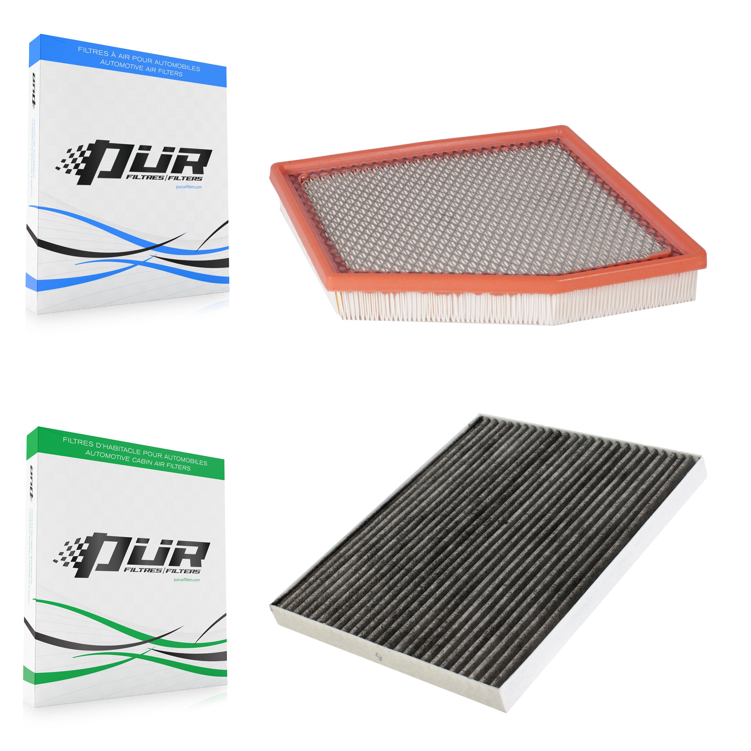 1x Air + 1x Cabin Filter (2 Total) Kit For Chrysler Pacifica Grand Caravan Voyager KFL-100416