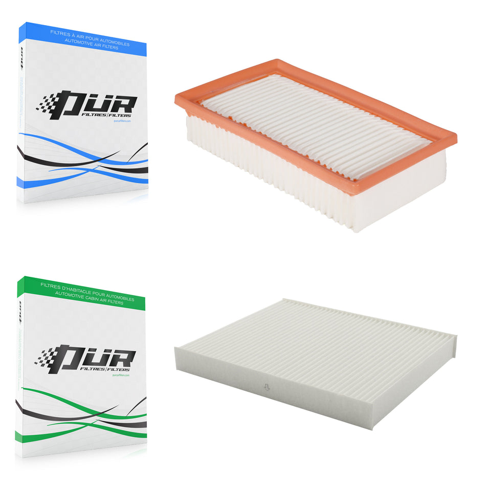 1x Air + 1x Cabin Filter (2 Total) Kit For Kia Rio Hyundai Accent KFL-100417