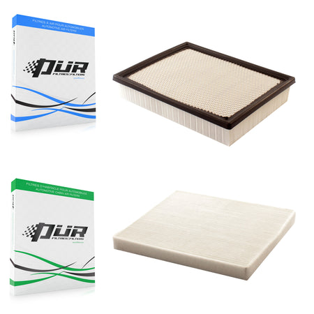 1x Air + 1x Cabin Filter (2 Total) Kit For 2004 GMC Yukon XL 1500 2500 KFL-100954