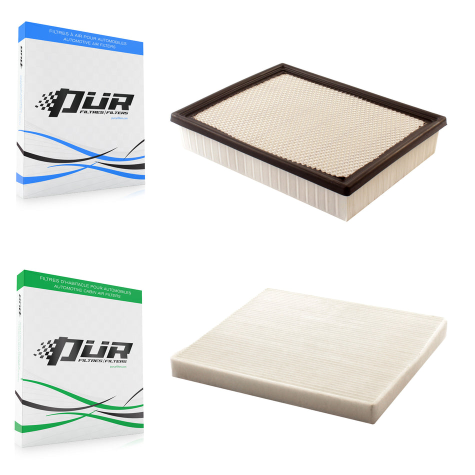1x Air + 1x Cabin Filter (2 Total) Kit For 2004 GMC Yukon XL 1500 2500 KFL-100954