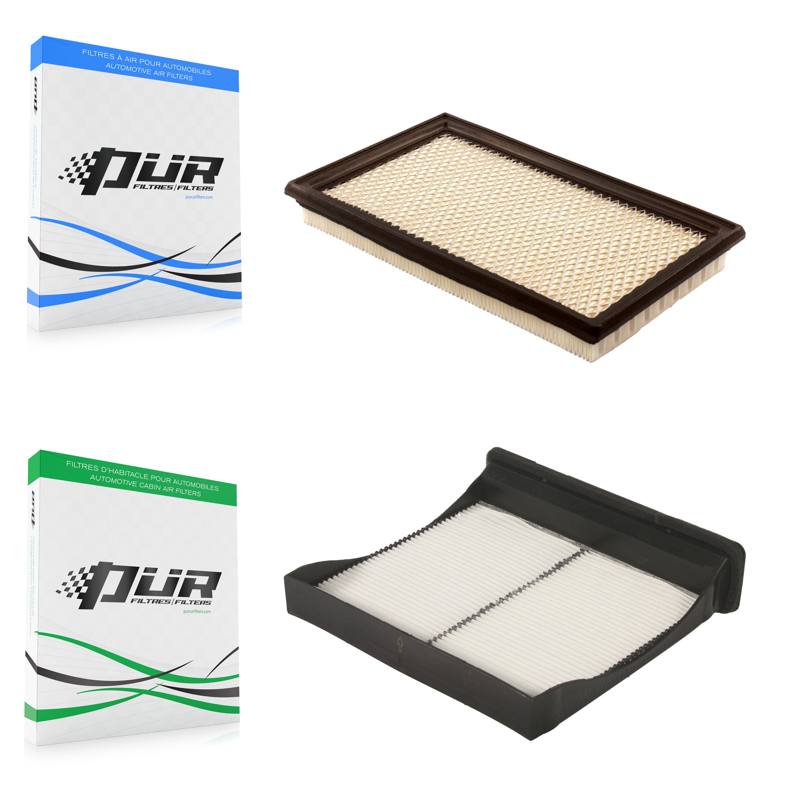 1x Air + 1x Cabin Filter (2 Total) Kit For 2011 Subaru Impreza 2.0L KFL-100956