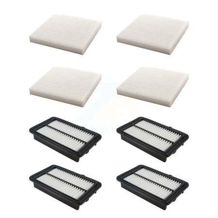 4x Air + 4x Cabin Filter (8 Total) Kit For Honda Clarity KFL-101743