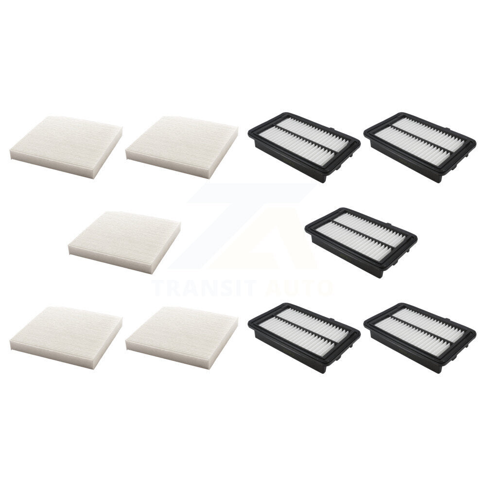 5x Air + 5x Cabin Filter (10 Total) Kit For Honda Clarity KFL-102419