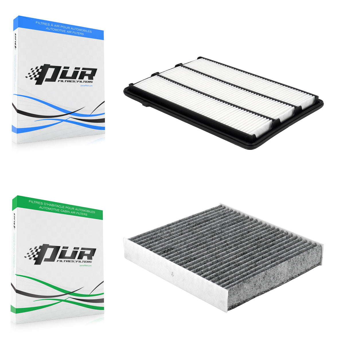 1x Air + 1x Cabin Filter (2 Total) Kit For INFINITI QX50 QX55 QX60 KFL-103048