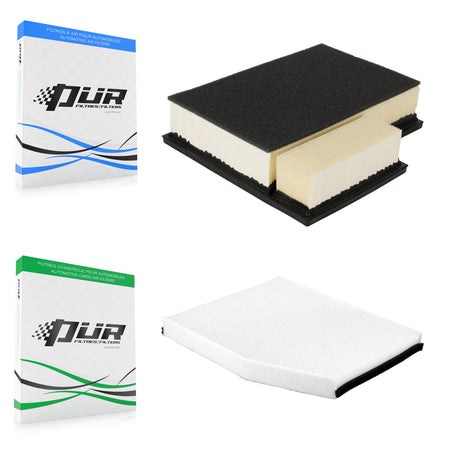 1x Air + 1x Cabin Filter (2 Total) Kit For Ford Transit-250 Transit-150 Transit-350 HD KFL-103069