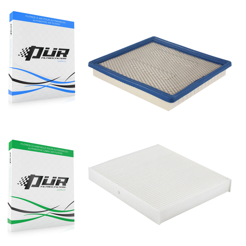 1x Air + 1x Cabin Filter (2 Total) Kit For 2015-2021 Chevrolet Colorado GMC Canyon KFL-103077