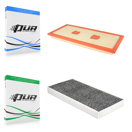 1x Air + 1x Cabin Filter (2 Total) Kit For 2012-2016 Mercedes-Benz SLK350 KFL-103098