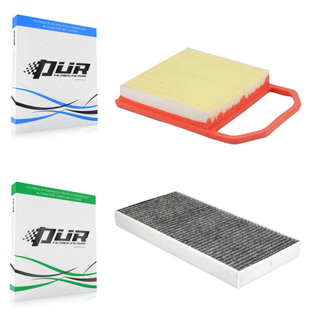 1x Air + 1x Cabin Filter (2 Total) Kit For 2017-2020 Mercedes-Benz SLC43 AMG KFL-103100