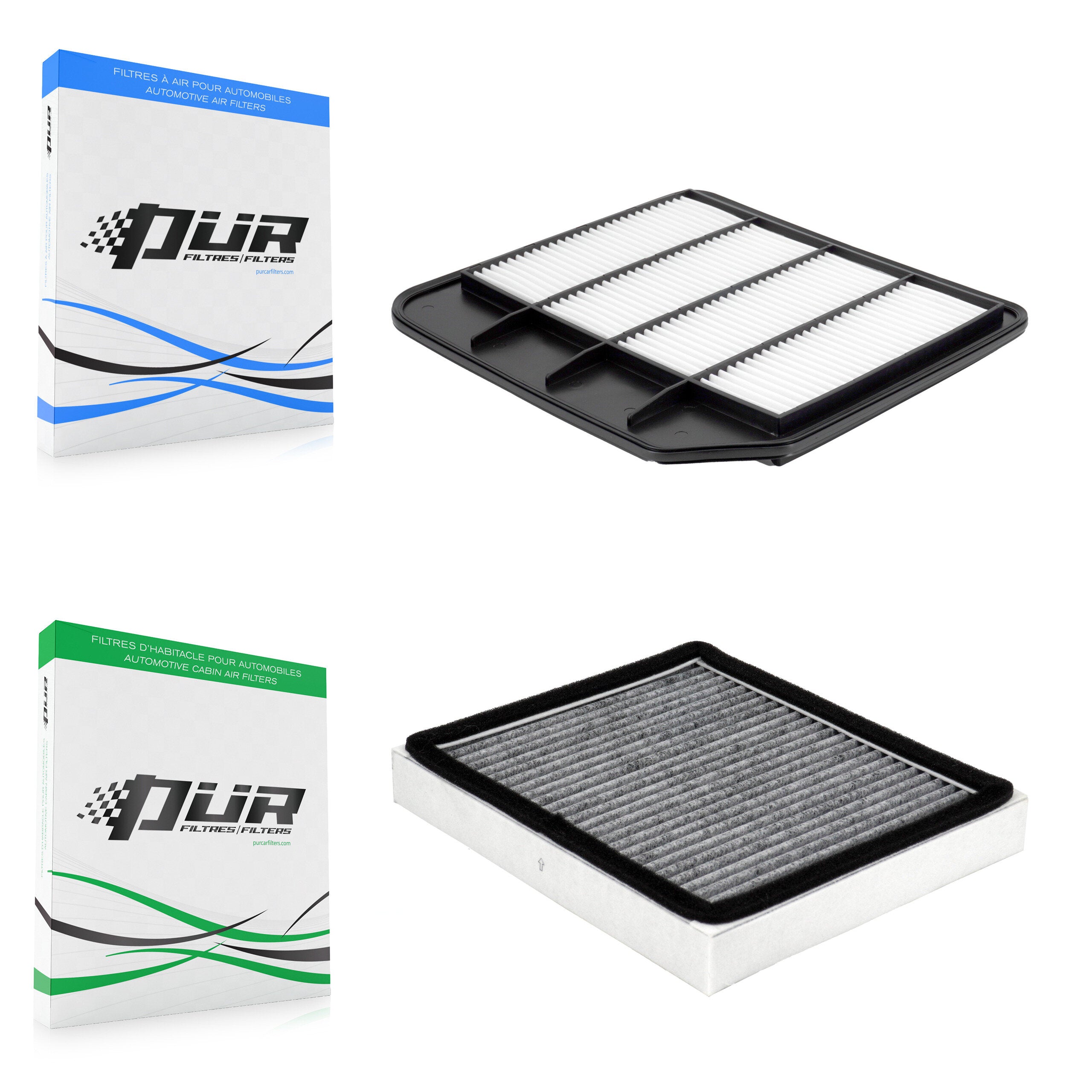 1x Air + 1x Cabin Filter (2 Total) Kit For 2016-2024 INFINITI QX80 KFL-103121
