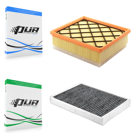 1x Air + 1x Cabin Filter (2 Total) Kit For Volvo XC60 S60 V60 XC70 Cross Country KFL-103126