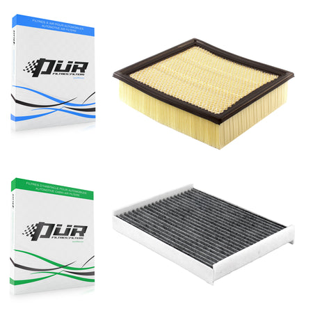 1x Air + 1x Cabin Filter (2 Total) Kit For Ford F-150 Expedition Lincoln Navigator KFL-103129