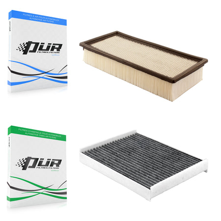 1x Air + 1x Cabin Filter (2 Total) Kit For Ford F-53 Motorhome Chassis F-59 Commercial KFL-103138