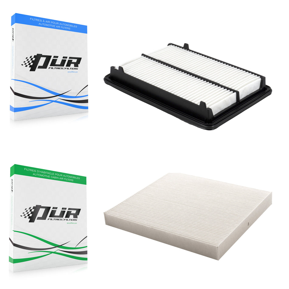 1x Air + 1x Cabin Filter (2 Total) Kit For 2014-2020 Acura RLX KFL-103142