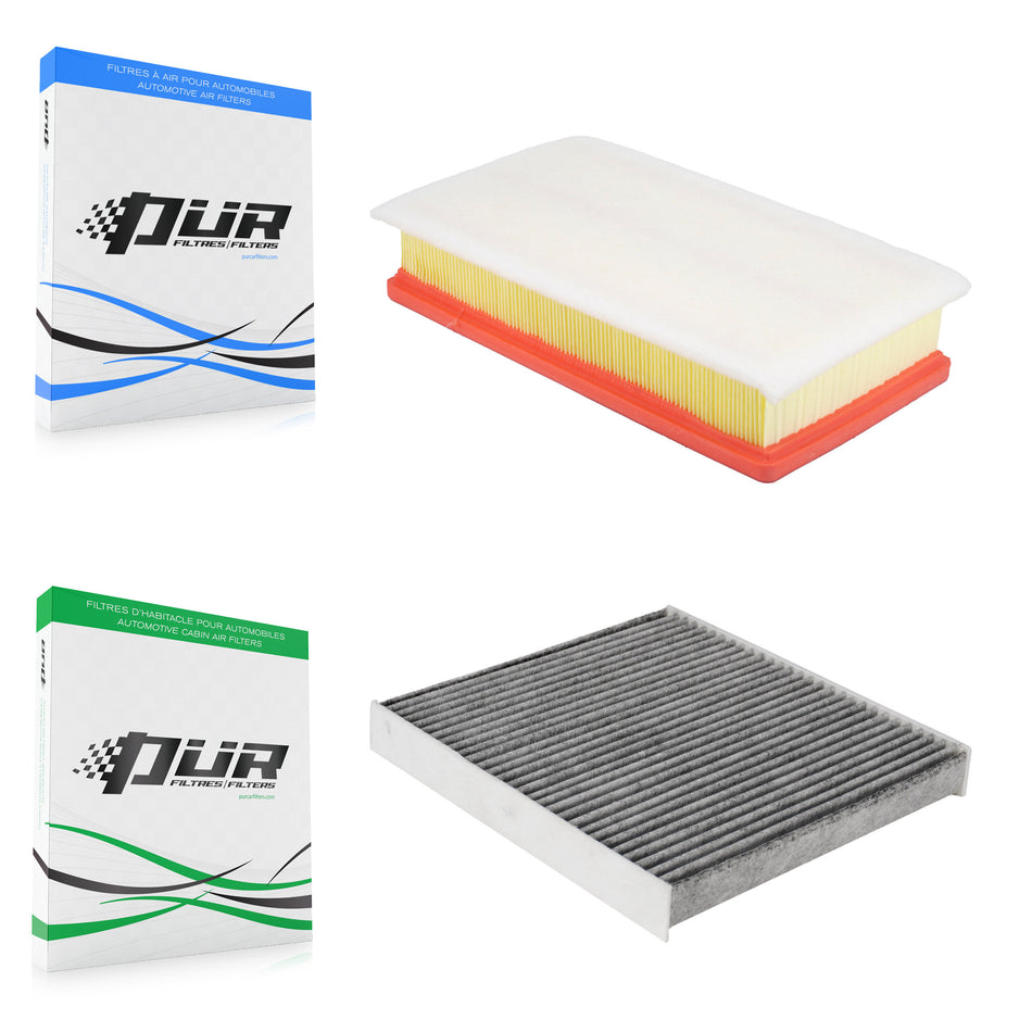 1x Air + 1x Cabin Filter (2 Total) Kit For Volkswagen Atlas Cross Sport KFL-103147