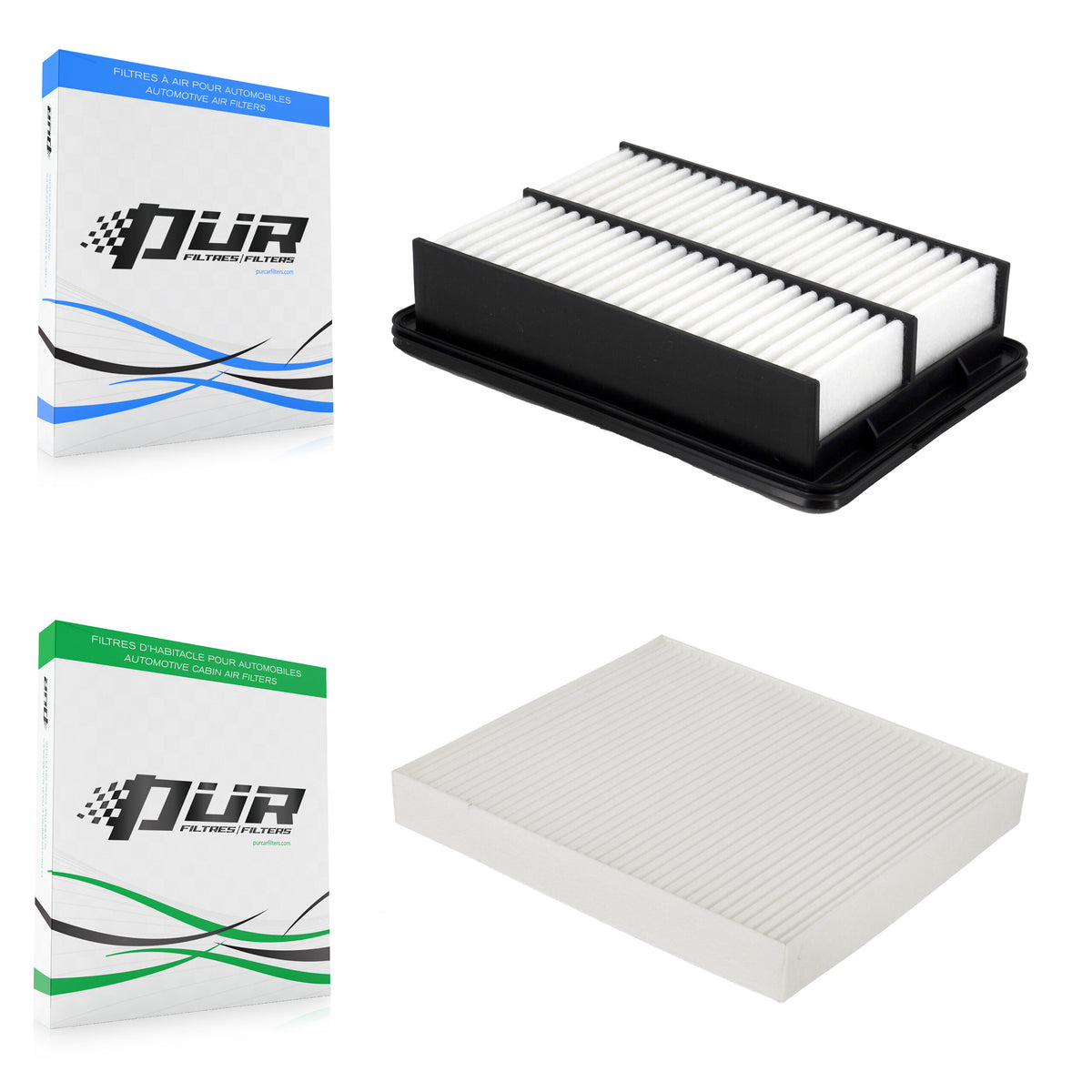 1x Air + 1x Cabin Filter (2 Total) Kit For Kia Seltos KFL-103172