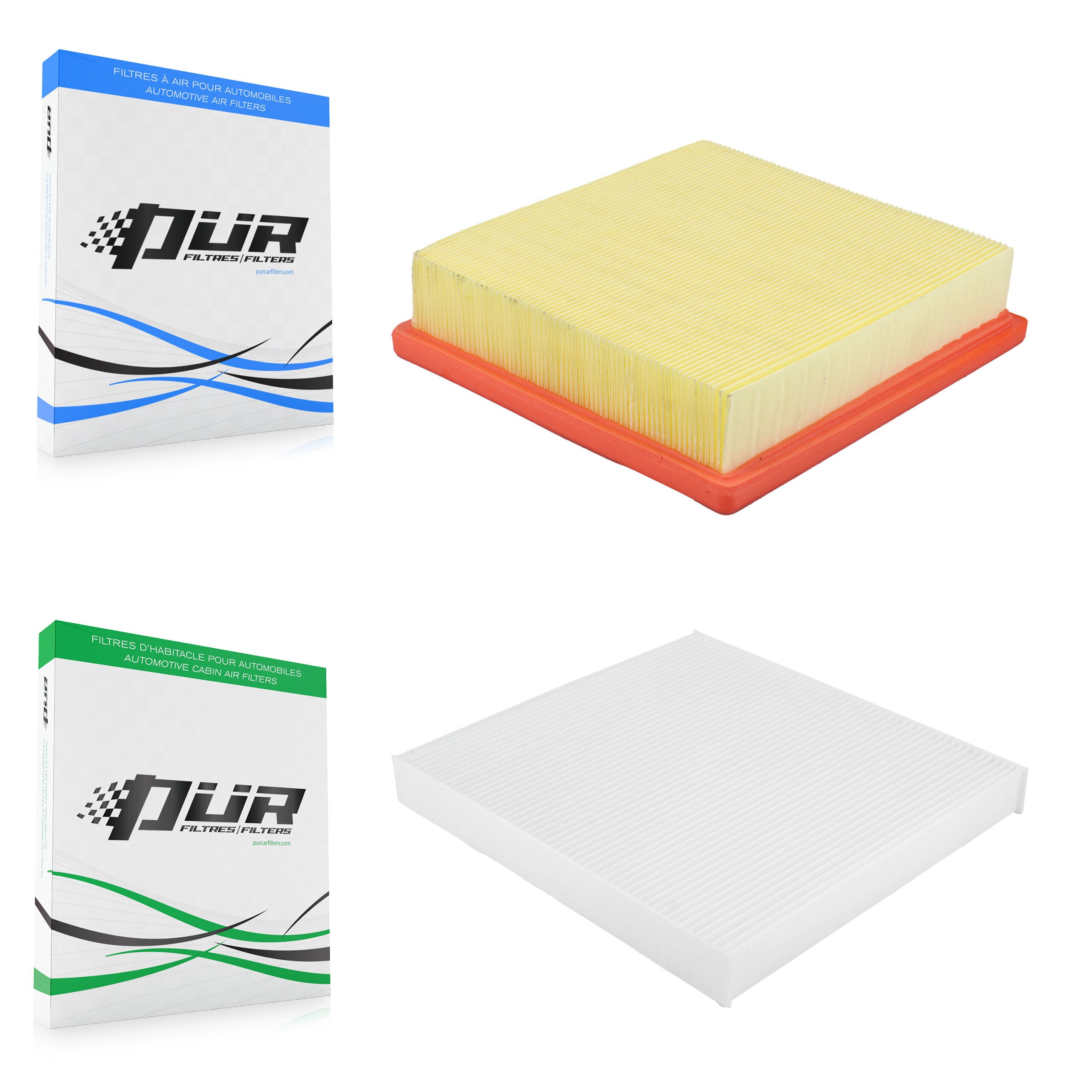 1x Air + 1x Cabin Filter (2 Total) Kit For 2014-2021 Jeep Grand Cherokee 3.0L KFL-103203