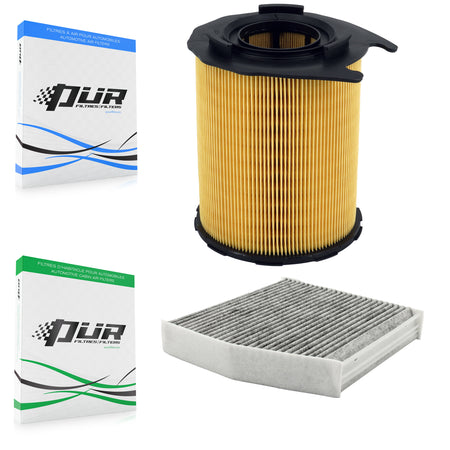 1x Air + 1x Cabin Filter (2 Total) Kit For Mercedes-Benz CLA45 AMG GLA45 2.0L KFL-103206
