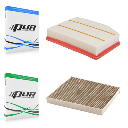 1x Air + 1x Cabin Filter (2 Total) Kit For GMC Chevrolet Silverado 1500 Sierra 2500 HD XL KFL-103212